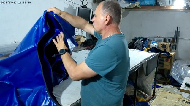 Как снять лекало для пошива тента на подвесной мотор смотреть онлайн