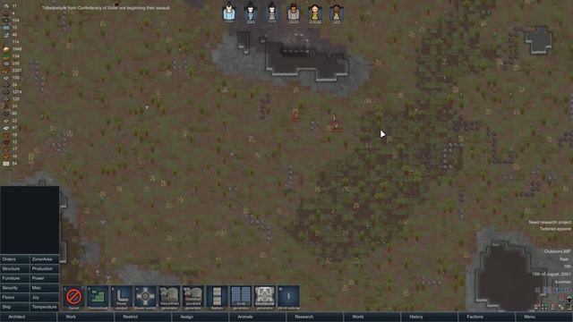 Rimworld - #10 - Testing the Turrets! смотреть онлайн