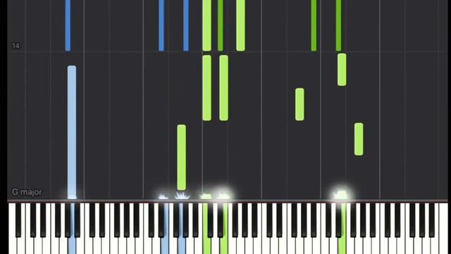 Undertale Yellow | Snowfall | Snowdin Theme | Synthesia piano tutorial смотреть онлайн