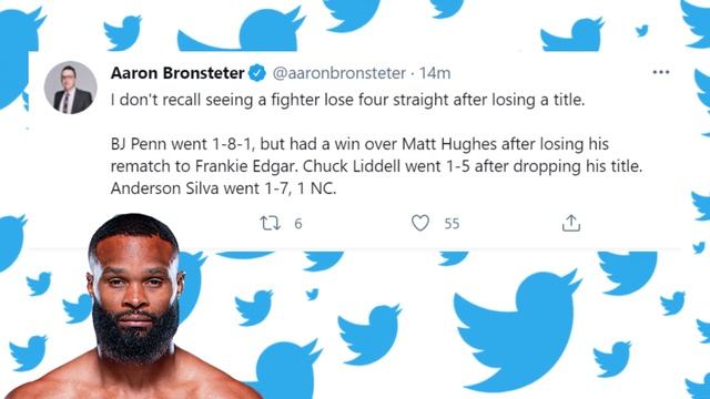 MMA Community React to Tyron Woodley's 4TH LOSS IN A ROW, Tyron Woodley vs Vicente Luque UFC 260 смотреть онлайн