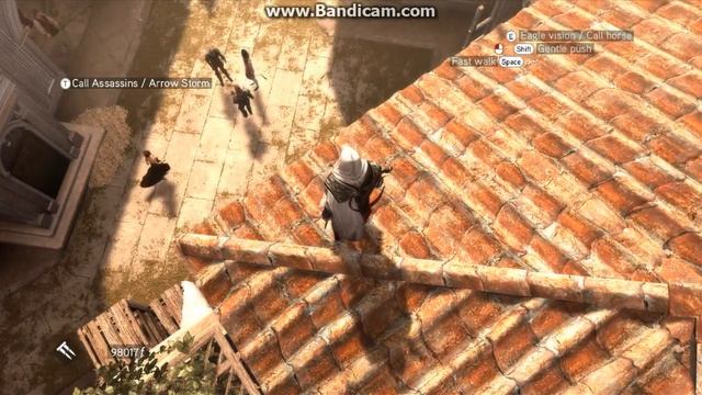 Assassin's creed brotherhood - Kill the target using the ledge grab[100% SYNCH ] смотреть онлайн