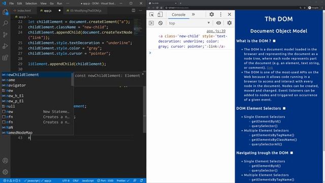 Create HTML Classes and Attributes in JavaScript смотреть онлайн