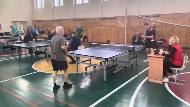 Наст. Теннис Обл. Соревнования Ветераны : Жидомиров - Машарский, Стельмашук - Беркович смотреть онлайн