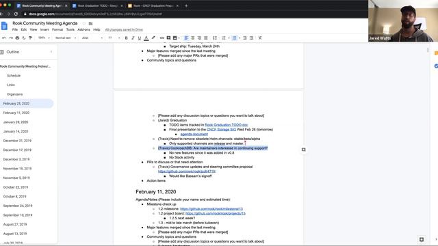 2020-02-25 Rook Community Meeting смотреть онлайн