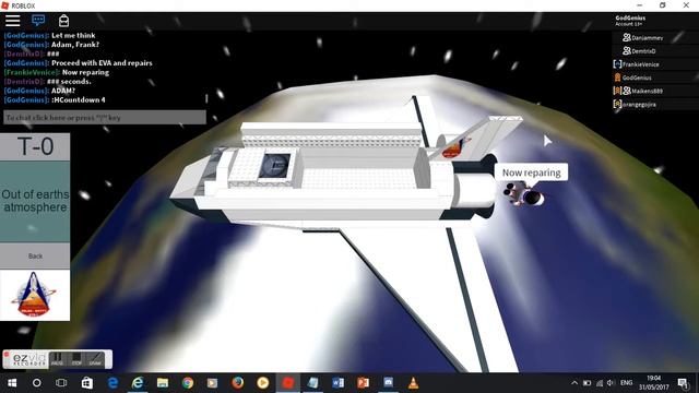STS-207 - STS-Aspiration - ROBLOX NASA Mission смотреть онлайн