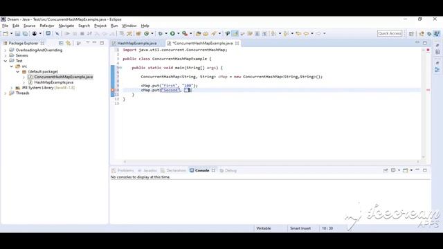 Java HashMap and ConcurrentHashMap смотреть онлайн