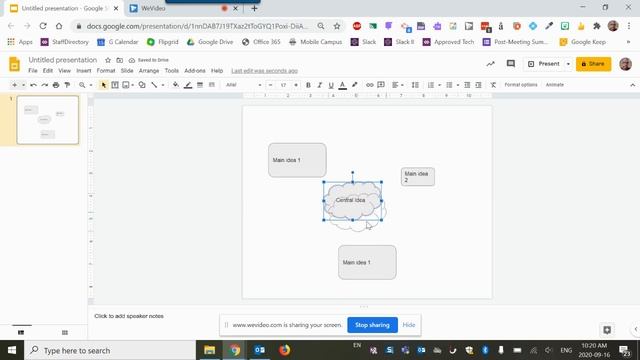 Mind Map - Google Slides смотреть онлайн