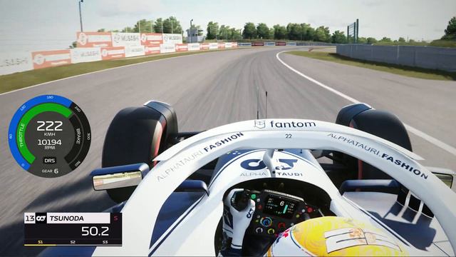 F1 2022 Tsunoda Onboard Suzuka | Assetto Corsa смотреть онлайн