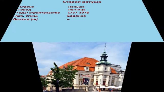 Старая ратуша (Легница) смотреть онлайн