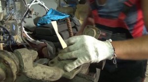 Замена подшипника передний ступици Нива 21213