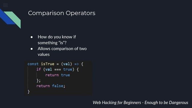 Javascript Intro - Web Hacking for Beginners (Enough to be Dangerous) смотреть онлайн