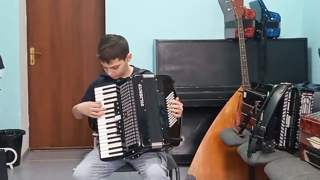 Технический зачет, 1 четверть, этюд. смотреть онлайн