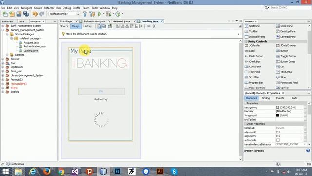 4. Progress Bar - Banking Management System смотреть онлайн