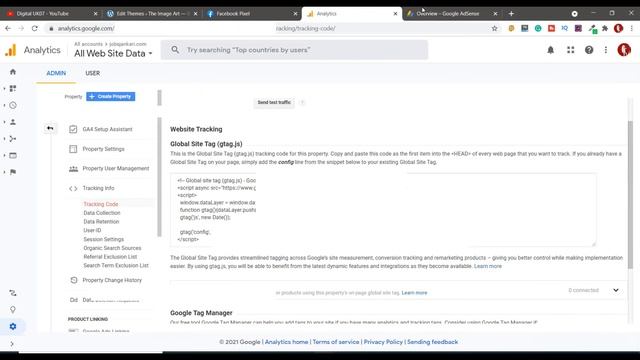 How to insert tracking code | Tracking code in WordPress Website смотреть онлайн