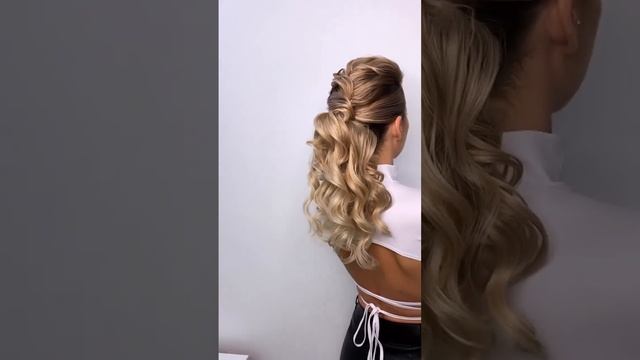 Текстурный хвост #ponytail #хвост смотреть онлайн