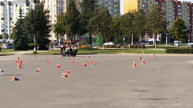 Жодино, Виктор, Yamaha Drag Star XVS 1100. Первая попытка