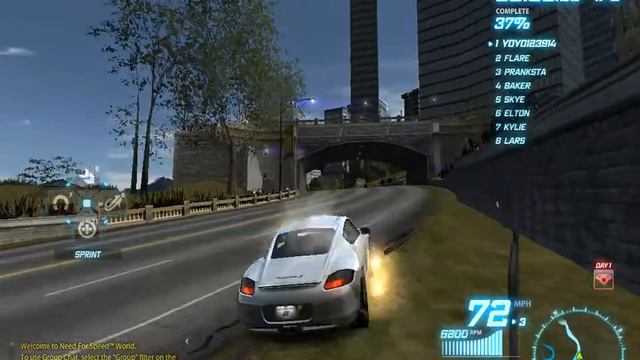 NFS World: Porsche Caymen and other cars смотреть онлайн