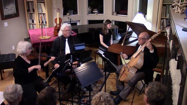 Georg Philipp Telemann - Quartet in E minor from Tafelmusik III TWV 43:e2 смотреть онлайн