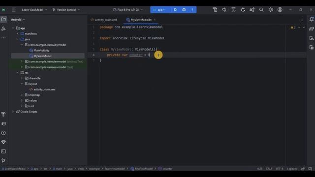 ViewModel in Android Studio using Kotlin | Android Knowledge смотреть онлайн