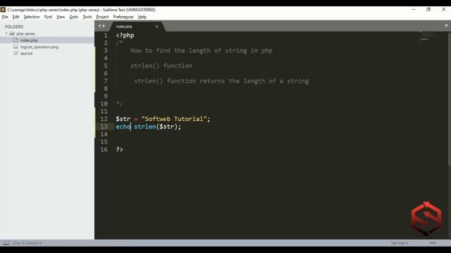 How to find the length of string | PHP tutorial in hindii смотреть онлайн