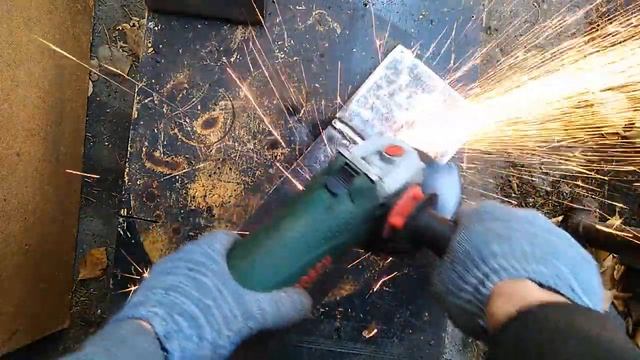 Листогиб своими руками. Гибочное приспособление. Homemade press brake. смотреть онлайн