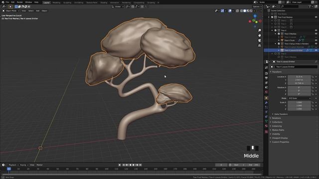 How to Create Stylized Toon-Shaded Trees in Blender | Project Breakdown | Blender Creative Package смотреть онлайн