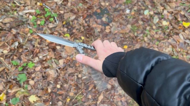 Как открыть нож бабочка- балисонг . Часть 2я . #atroposknife