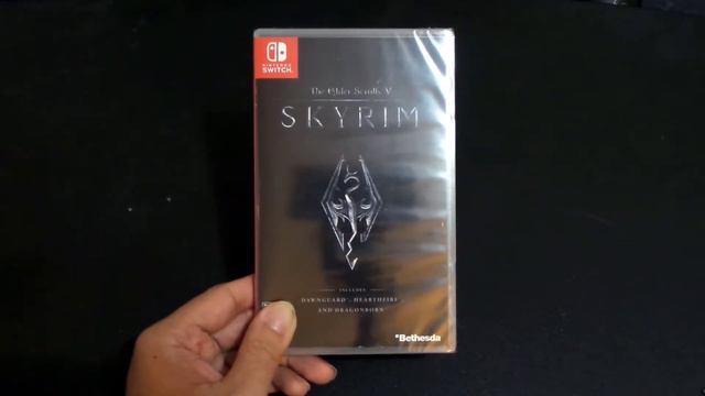 THE ELDER SCROLLS V SKYRIM NINTENDO SWITCH UNBOXING смотреть онлайн