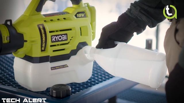 Ryobi ONE+ Handheld Electrostatic Sprayer Review Hands On 2021 смотреть онлайн