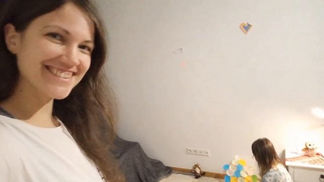 Спортивный адвент календарь - Мой вечер - растяжка, Стойка на руках челлендж ! шпагат - влог с мамо смотреть онлайн