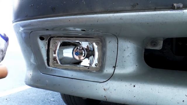 Замена стекла на противотуманной фаре Ваз 2110-2115 смотреть онлайн