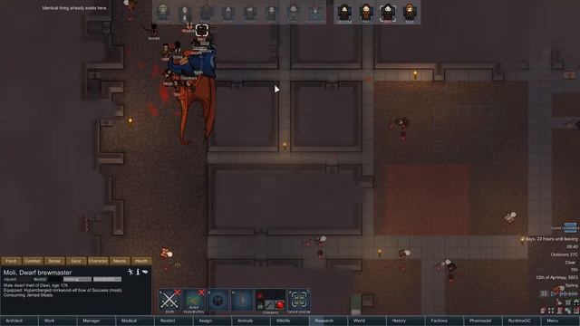 THE MISTY MOUNTAINS | Super Modded RimWorld - Dwarf Stronghold Part 12 смотреть онлайн