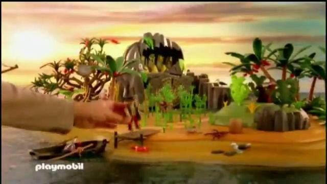 TV Commercial - Playmobil - Pirates Adventure - Find The Secret Cave & Treasure On Pirate Island смотреть онлайн