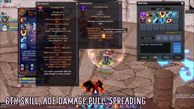 NosTale News – Gravity SP All Spells смотреть онлайн