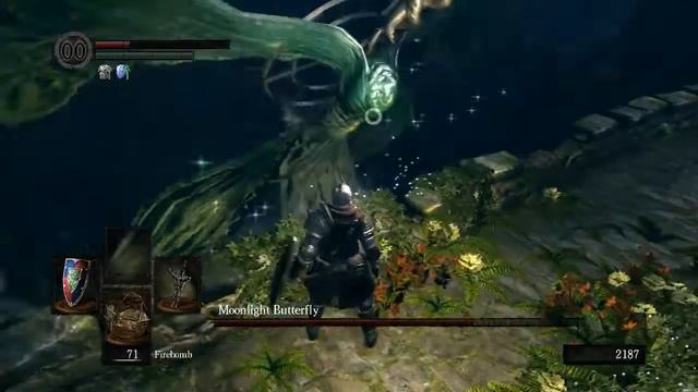 Dark Soul 1 : Prepare to Die - Killing Moonlight Butterfly Boss Only Use Firebomb (PC) смотреть онлайн