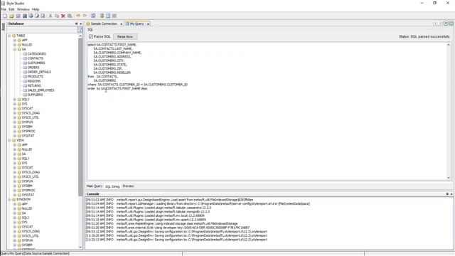 Connecting To A Data Source And Creating A Query
