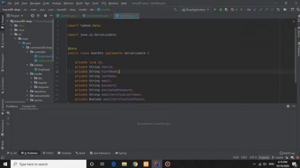 IntelliJ Idea generating serialVersionUID
