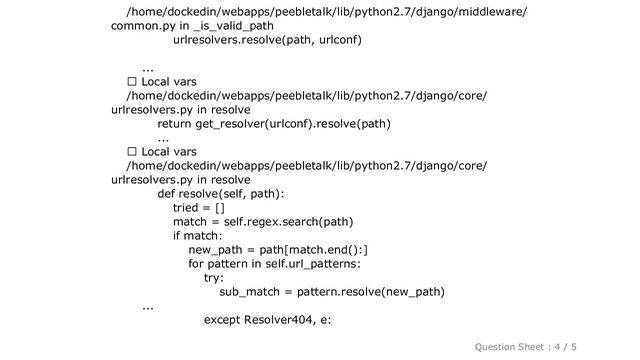 Django : 'str' object has no attribute 'resolve' when access admin site смотреть онлайн