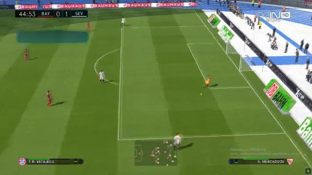 Bayern Munchen vs Sevilla |PES 2017 Smoke смотреть онлайн