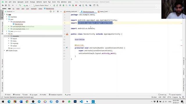 Search View In Android Studio | How To Create Search Icon In Android Studio | In Hindi Tutorial смотреть онлайн