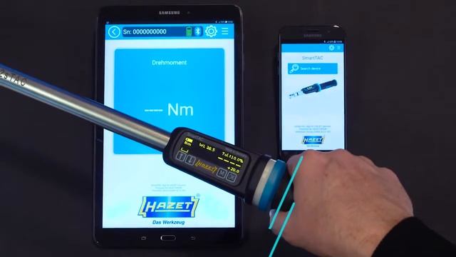 HAZET 7000-2 Torque Wrench with built in angle gauge смотреть онлайн