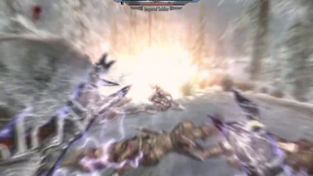 Skyrim Anniversary Edition. A Small Shock Showcase (New spells) смотреть онлайн