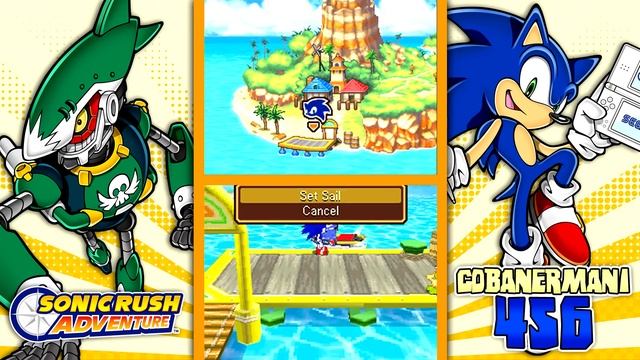 Sonic Rush Adventure (1080p) - Part 1 - Plant Kingdom смотреть онлайн