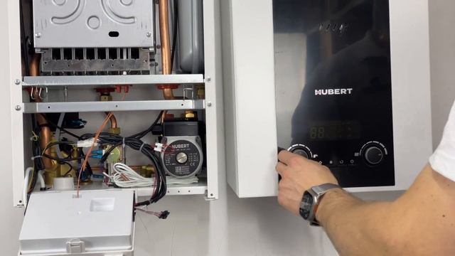 Газовые котлы HUBERT серии WL B и DL смотреть онлайн