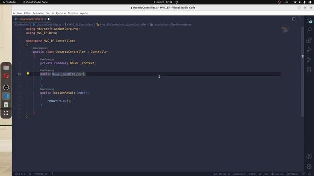 ASP.NET Core MVC C♯ || CRUD básico con EntityFramework y Procedimientos almacenados (SQL) [2023] смотреть онлайн
