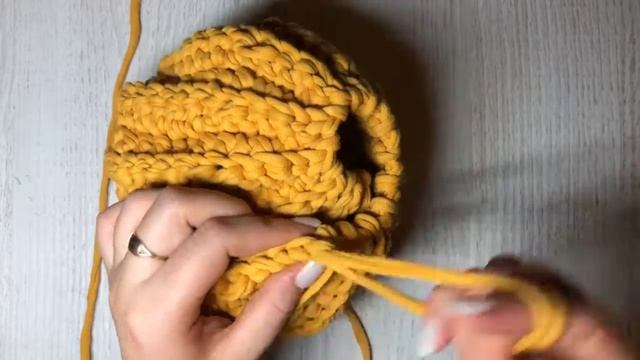 ТЫКОВКА ИЗ ТРИКОТАЖНОЙ ПРЯЖИ//ОСЕННИЙ ДЕКОР смотреть онлайн