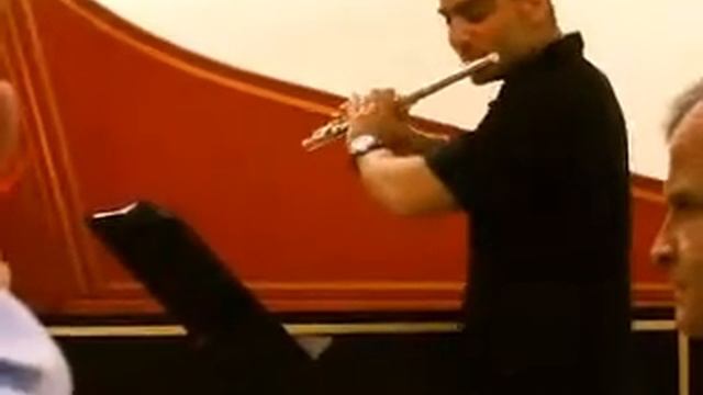 Suite barock for flute and harpsichord courante смотреть онлайн