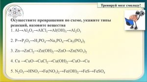 Генетическая связь между классами неорганических соединений