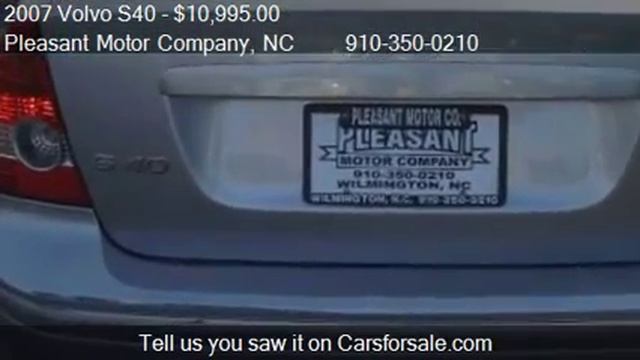 2007 Volvo S40 T5 AWD 4dr Sedan for sale in Wilmington, NC 2 смотреть онлайн