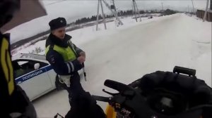 Ушел на квадрике от ментов